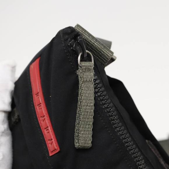 PRADA Sports Shoulder Bag Nylon Black Auth bs15825 - Picture 10 of 16